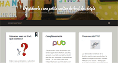 Desktop Screenshot of doigtdecole.com